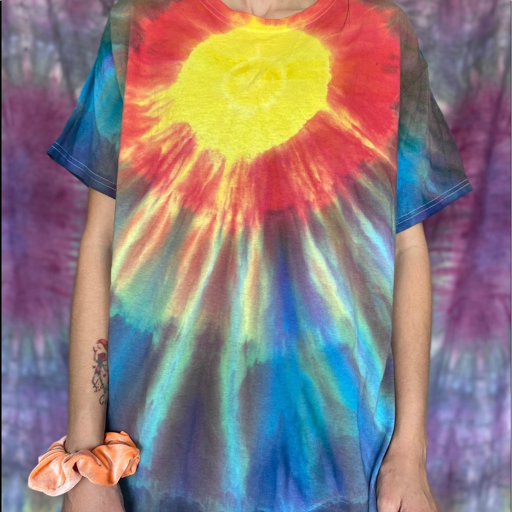 Sunburst Tie Dye Shirt